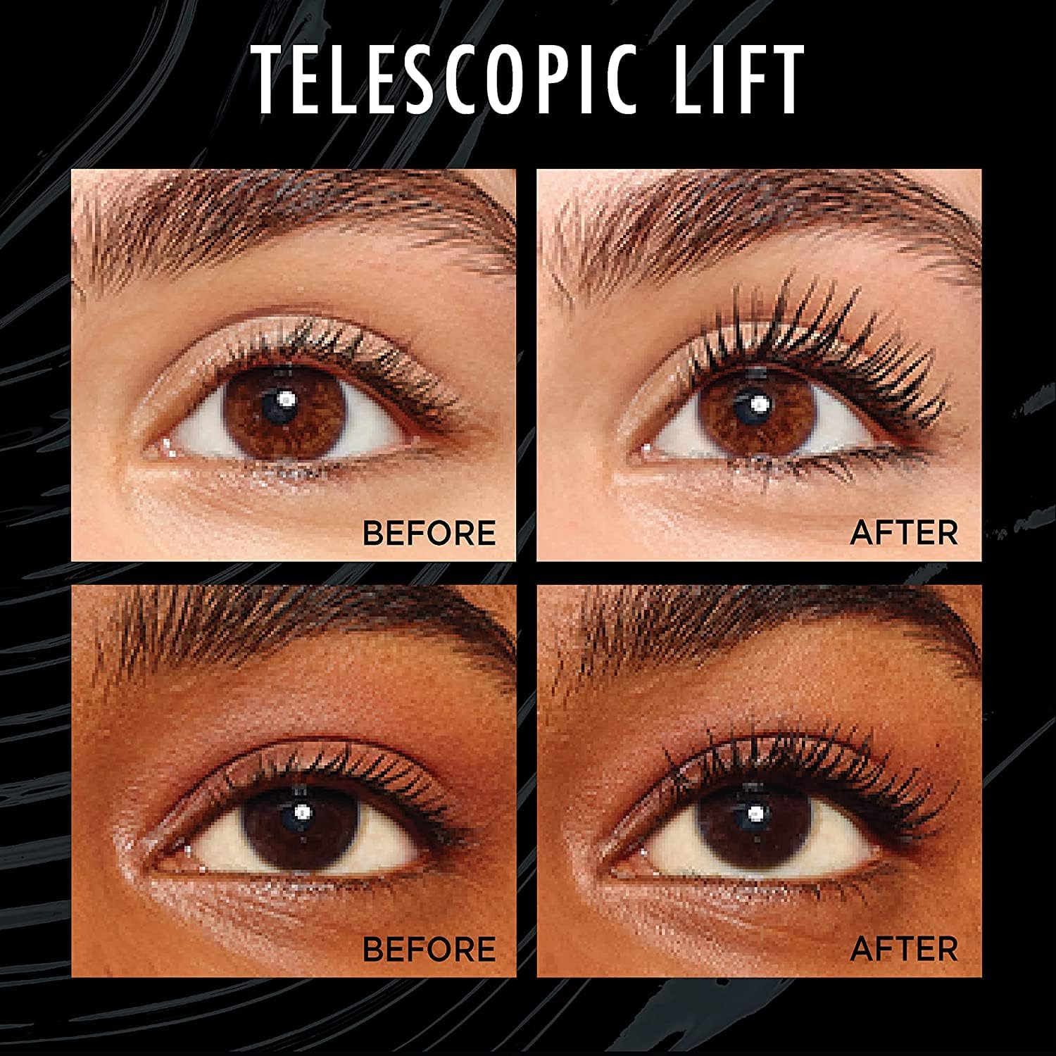 Pippal Fit Skin Mascara with Eyeliner Ultra Volume Volumizing Mascara for Bold And Dramatic Lashes Long Lasting Waterproof 12Gm (Pack of 1)