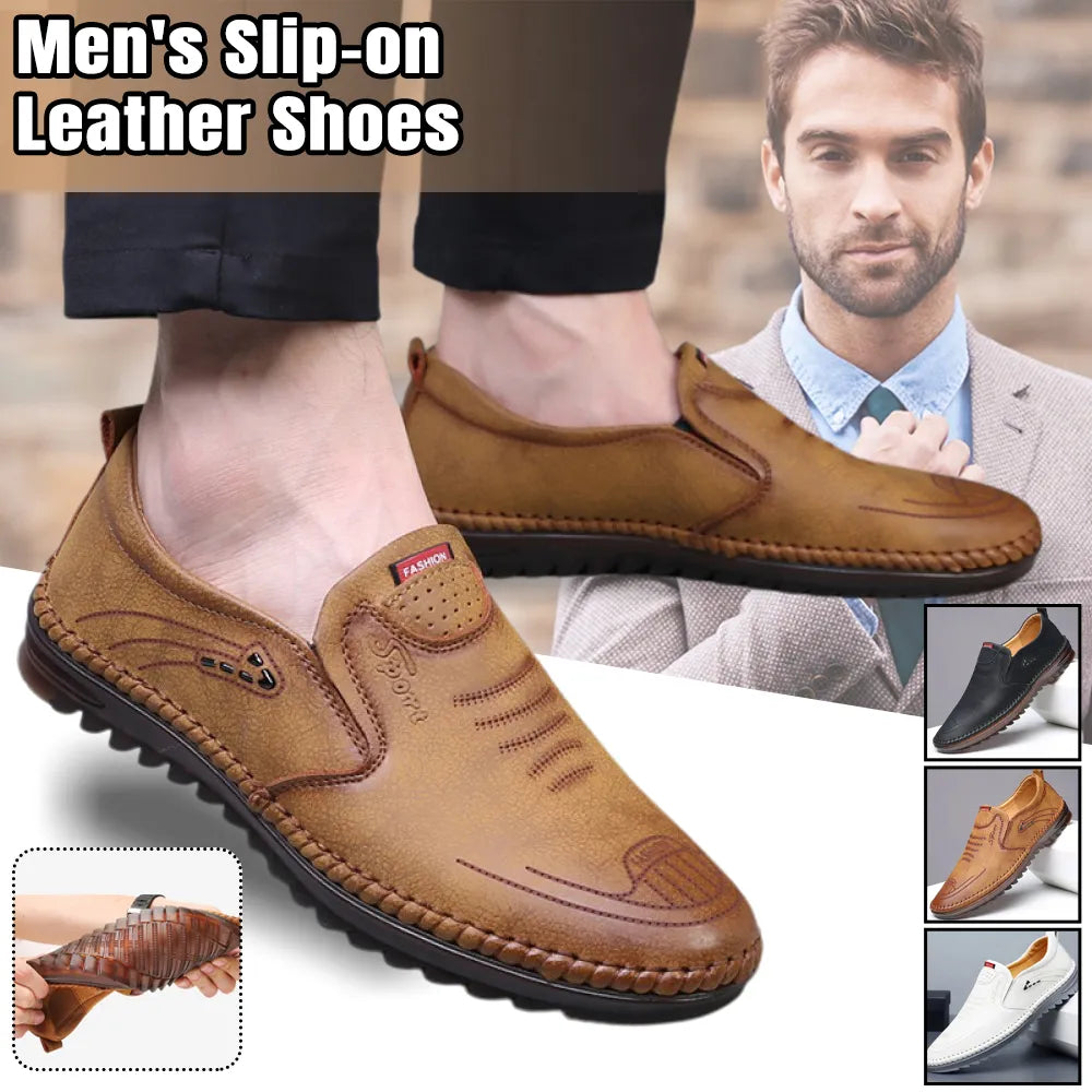 Premium Men's casual leather shoes