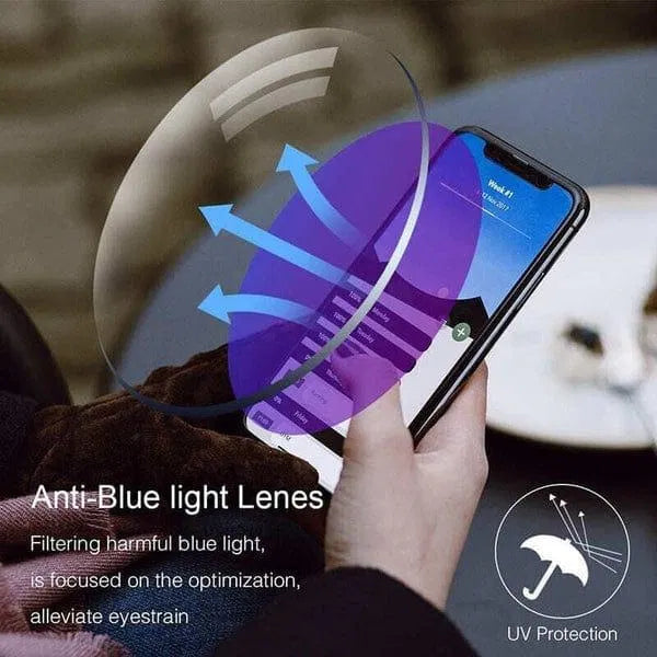 Anti Blue Progressive Reading Glasses For Men Womwn