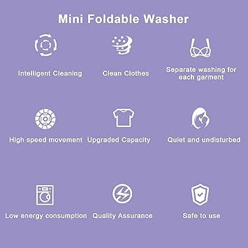 Portable Washing Machine, 12L (1 Year Warranty)